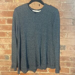 Wilt Broken Hem Ribbed Top, XS